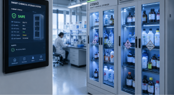 Lab Chemical Storage Cabinets